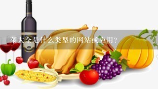 菜大全是什么类型的网站或应用？