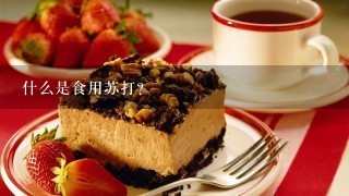 什么是食用苏打