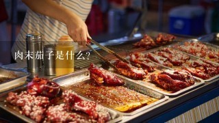 肉末茄子是什么?